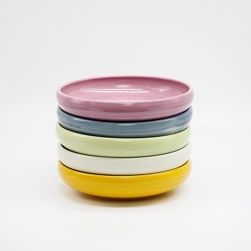 M061bl】パンとごはんと たべやすい器 PLATE L あお | CHIPS STORE