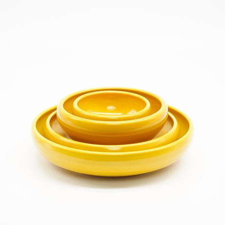 【M047mt】パンとごはんと... たべやすい器 BOWL M からし