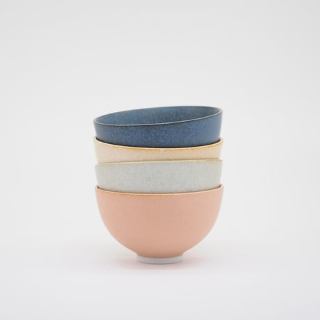 【M057bl】パンとごはんと... 小さなお茶碗 Rice Bowl S みずいろ（light blue）