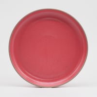 【BA003rd】 BRICKS PLATE L red（半ツヤ釉薬）