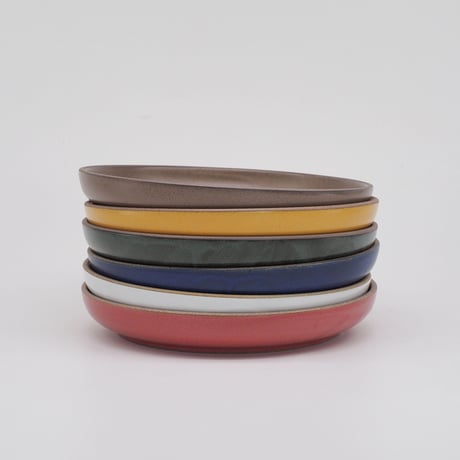 【BA002wh】 BRICKS PLATE S white（ツヤ釉薬）