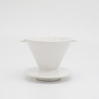 【CD008】CHIPS dripper. SOLID COLOR white