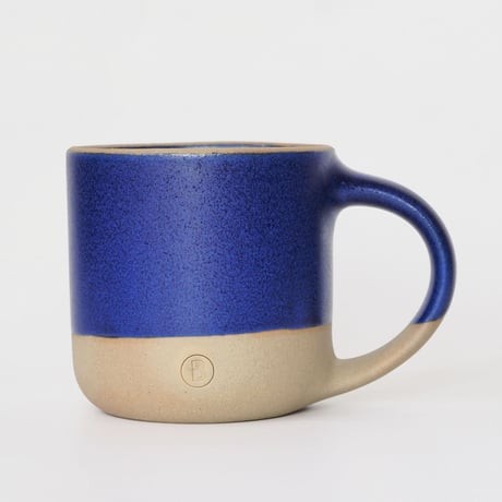 【BA001nv】 BRICKS MUG navy（半ツヤ釉薬）