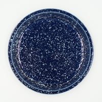 【CP002nw】CHIPS plate. -L- SPLASH navy-white