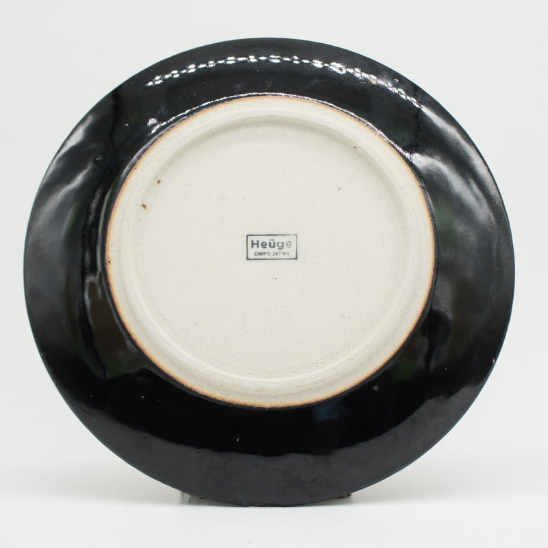 H006sg】Heüge PLATE L setoguro(八寸平皿 瀬戸黒) | CHIP H006sg】Heüge PLATE L setoguro(八寸平皿 瀬戸黒) | CHIP