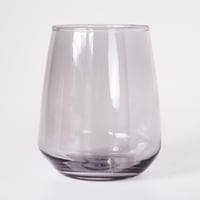 【CA001gy】CHIPS glass. -CLEAR- GRAY