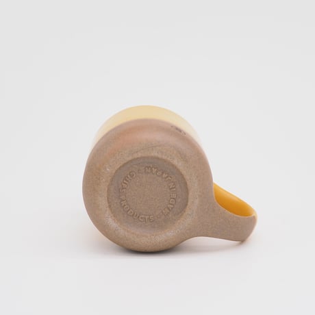 【BA001yl】 BRICKS MUG  yellow（半ツヤ釉薬）