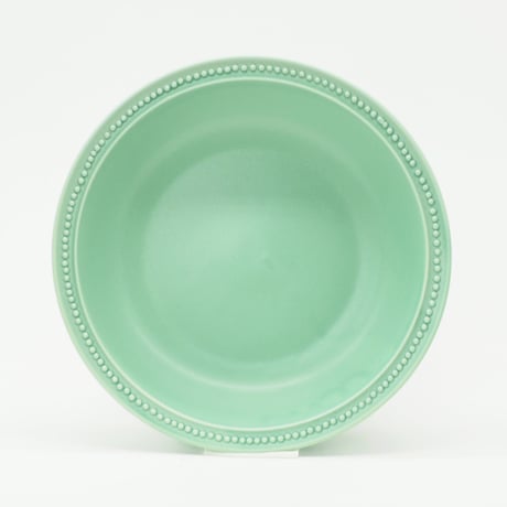生産終了商品のため在庫限り【M051gr】パンとごはんと...　リムドット ラウンドボウル L green