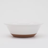 【CB008】CHIPS bowl. SOLOD COLOR white