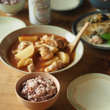 【M058pk】パンとごはんと... 小さなお茶碗 Rice Bowl M さくら（pink）