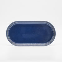 【SM004nv】Smith Stacking Oval Plate -navy-