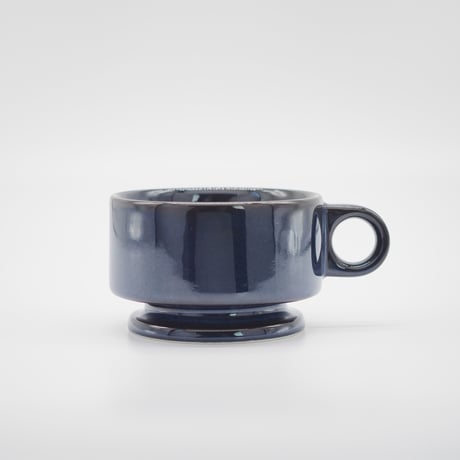 【SM002nv】Smith Stacking Footed Soup Mug -navy-