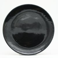 【H006sg】Heuge PLATE L setoguro（八寸平皿 瀬戸黒）