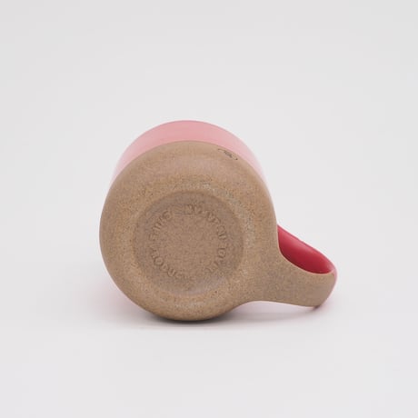【BA001rd】 BRICKS MUG red（半ツヤ釉薬）