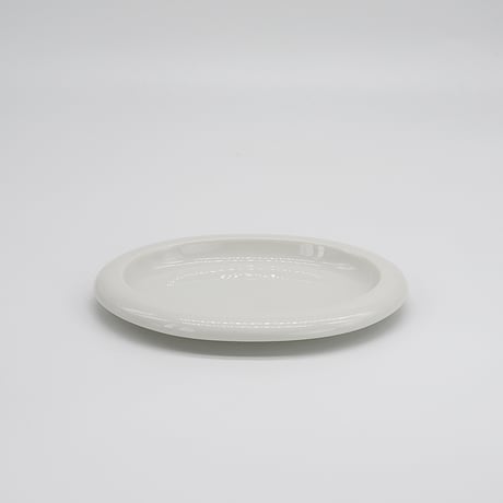 【M062wh】パンとごはんと... ポップな器 OVAL PLATE S ホワイト