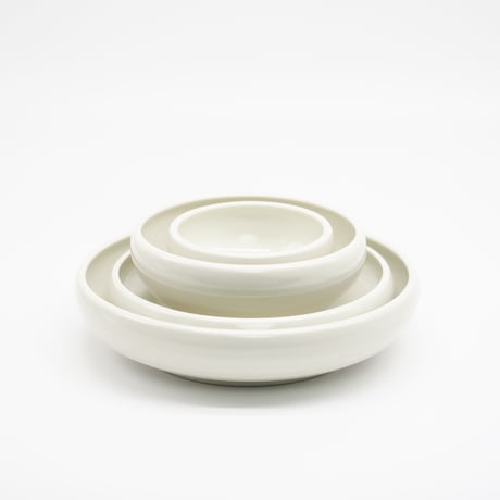 【M047wh】パンとごはんと... たべやすい器 BOWL M きなり