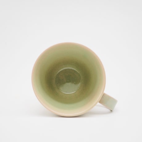 【M015cl】パンとごはんと... 艶釉の器 MUG clear