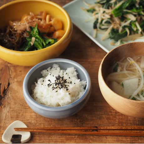 【M047gr】パンとごはんと... たべやすい器 BOWL M きみどり