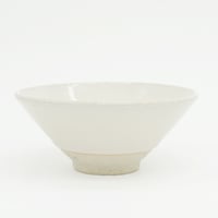 【H003sn】Heuge RICE BOWL shino（茶碗 志野）