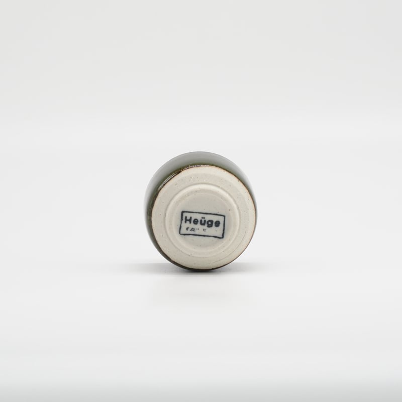 H010ob】Heuge Sake Cups set 2 oribe（ぐい呑み2個セット 織