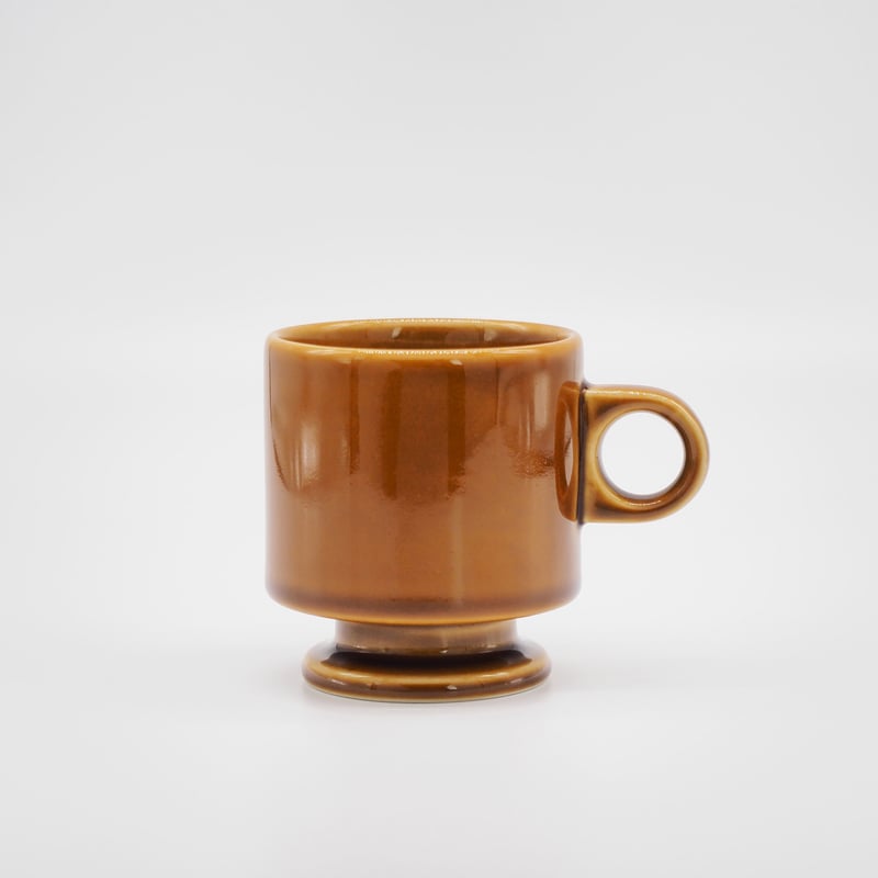 SM001br】Smith Stacking Footed Mug -brown- | CH