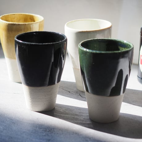【H008sn】Heuge TUMBLER shino（タンブラー 志野）