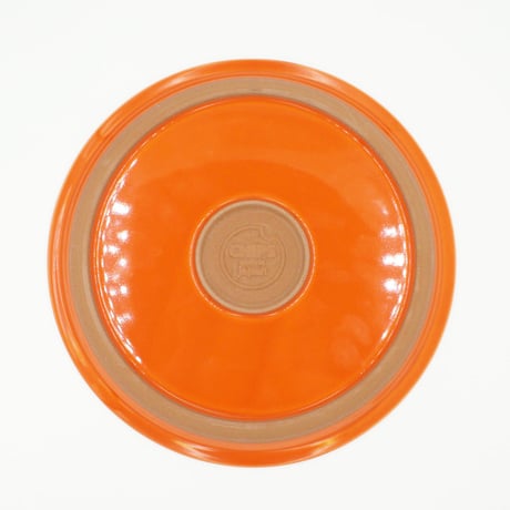 【CP011】CHIPS plate. -L- SOLID COLOR orange