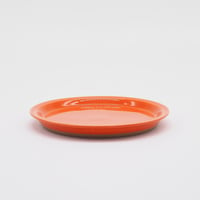 【CR011】CHIPS plate. -S-  SOLID COLOR orange