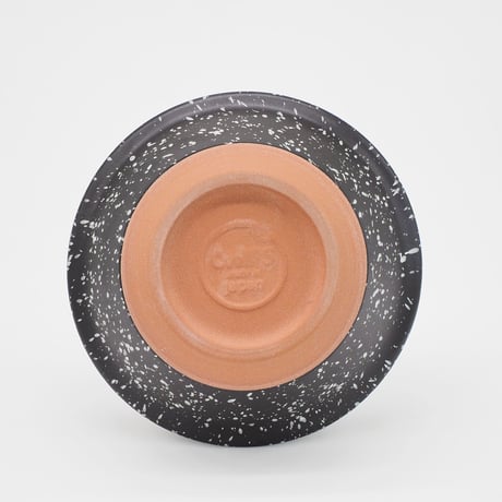 【CB002bw】CHIPS bowl. SPLASH black-white