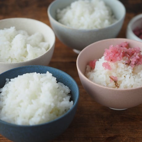 【M057bl】パンとごはんと... 小さなお茶碗 Rice Bowl S みずいろ（light blue）