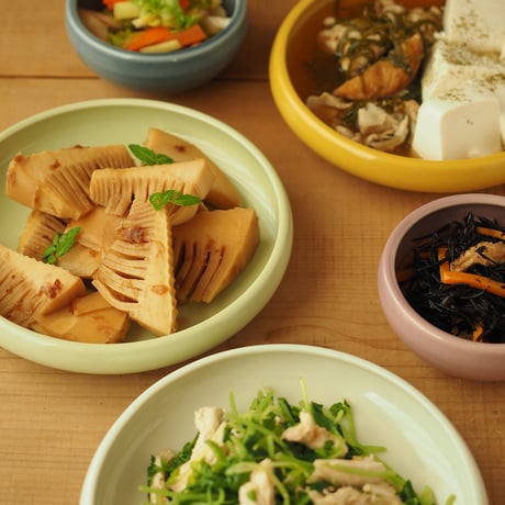 【M046mt】パンとごはんと... たべやすい器 BOWL S からし