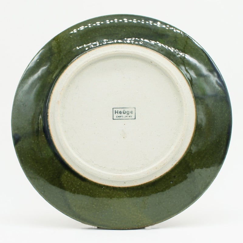 H006ob】Heüge PLATE L oribe(八寸平皿 織部) | CHIPS STORE H006ob】Heüge PLATE L oribe(八寸平皿 織部) | CHIPS STORE