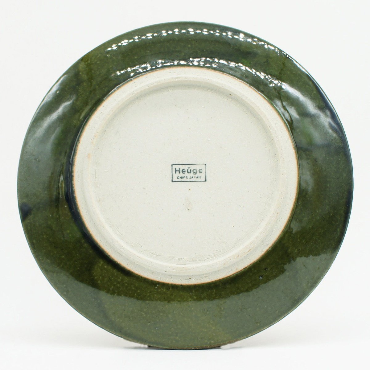 ORIBE 大皿　小皿　カップ　９点 H006ob】Heuge PLATE L oribe（八寸平皿 織部） | CHIPS STORE