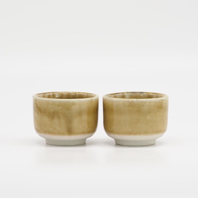 H010kz】Heüge Sake Cups set 2 kizeto(ぐい呑み2個セット H010kz】Heüge Sake Cups set 2 kizeto(ぐい呑み2個セット