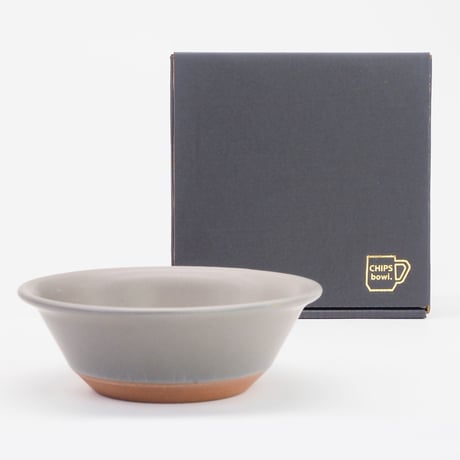 【CB001gy】CHIPS bowl. MAT gray