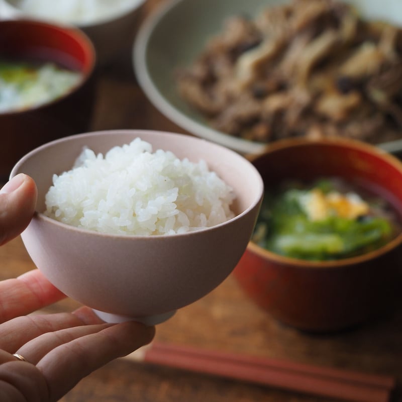 M058pk】パンとごはんと 小さなお茶碗 Rice Bowl M さくら