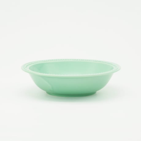 生産終了商品のため在庫限り【M050gr】パンとごはんと...　リムドット ラウンドボウル S green