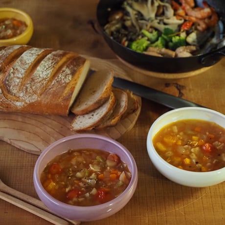 【M047az】パンとごはんと... たべやすい器 BOWL M あずき