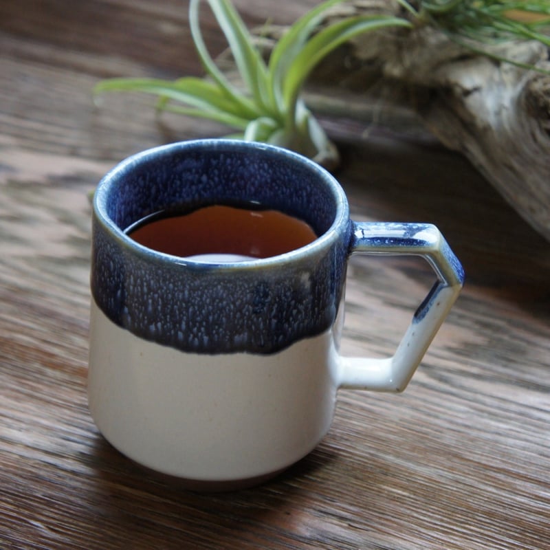 C006】CHIPS mug. PREMIUM white-navy drop | CHIP