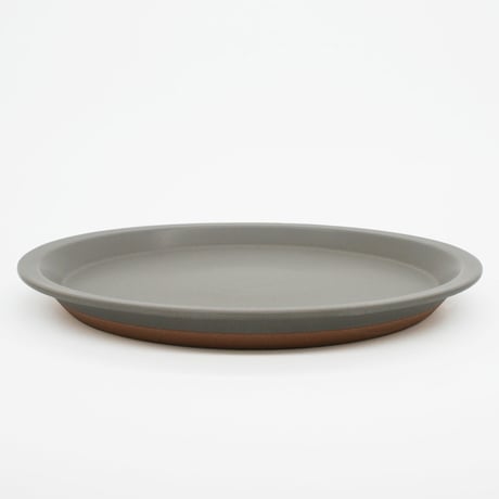 【CP001gy】CHIPS plate. -L- MAT gray