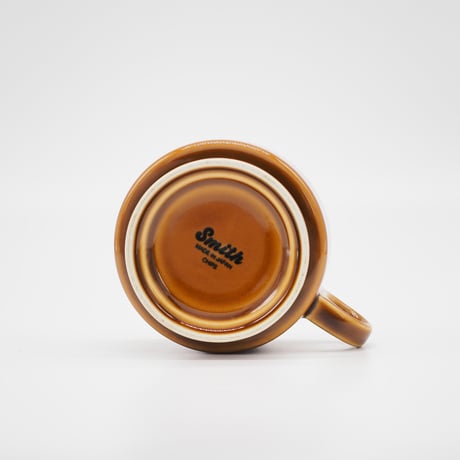 【SM002br】Smith Stacking Footed Soup Mug -brown-