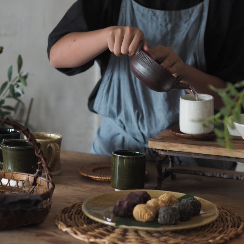 H002ob】Heuge CUP oribe（湯呑み 織部） | CHIPS STORE