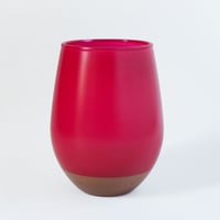 生産終了商品のため在庫限り【CG001rd】CHIPS glass. MAT red