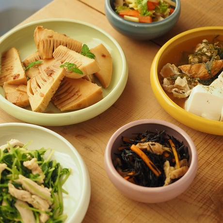 【M046mt】パンとごはんと... たべやすい器 BOWL S からし