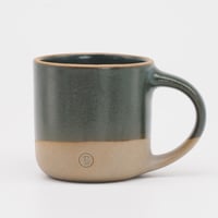 【BA001gr】 BRICKS MUG green（半ツヤ釉薬）