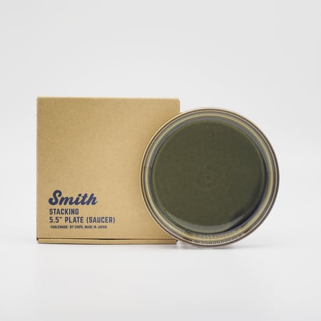 【SM003gr】Smith Stacking 5.5" Plate -green-