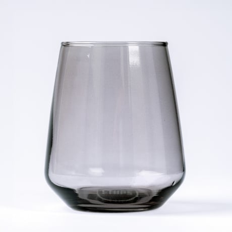 【CA001gy】CHIPS glass. -CLEAR- GRAY