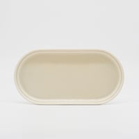 【SM004wh】Smith Stacking Oval Plate -vanilla-