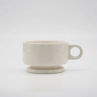 【SM002wh】Smith Stacking Footed Soup Mug -white-