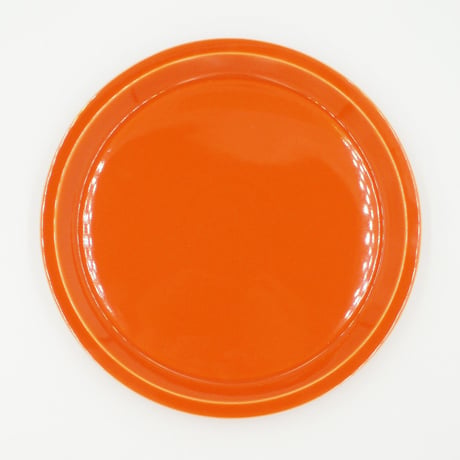 【CP011】CHIPS plate. -L- SOLID COLOR orange
